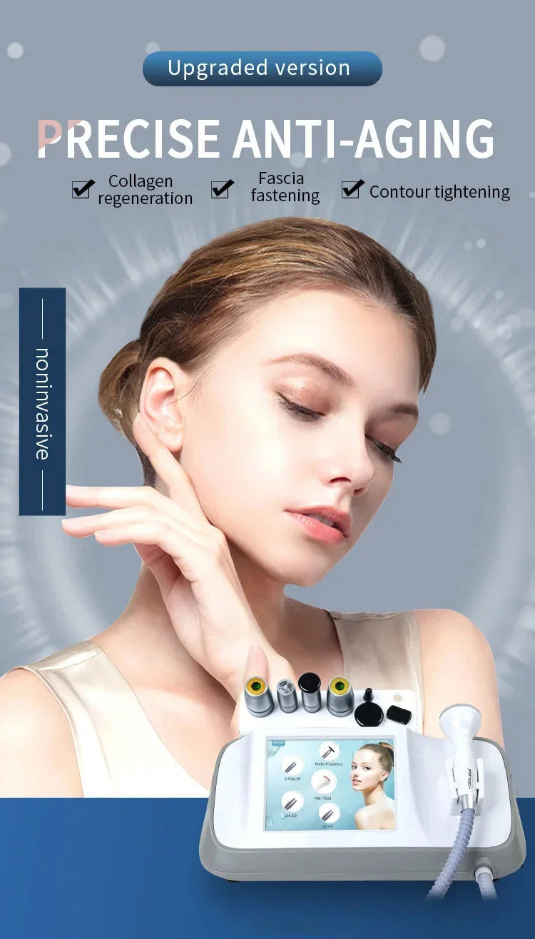 Facial Layering Skin Lift Care rejuvenation RF Precise Anti-Aging Facial Heat Lifting Tightening Eye Bag Wrinkle Removal Machine
