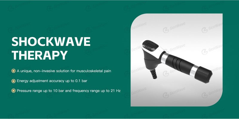 Portable Shockwave Therapy Machine Shock Wave ED Treatment Pain Relief Device