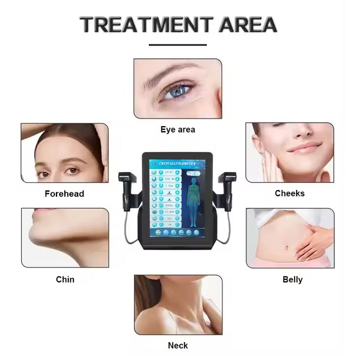 M8 Desktop Microneedl Rf Fractional Rf Microneedle Face Lifting Stretch Mark Disposable Nano Chip Rf Microneedle