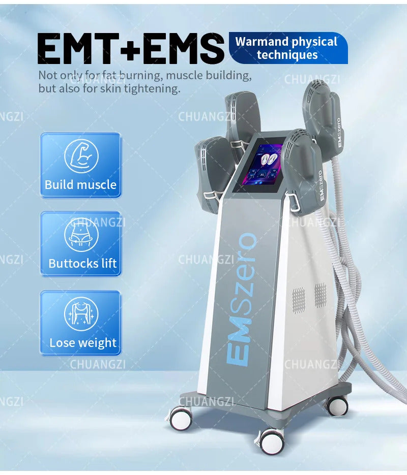 Professional EMSzero NEO 6500W RF Machine Body Sculpting Fat Burning EMS Slimming Beauty Equipment