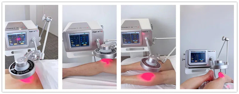 Portable Emtt Physio Magneto Pain Relief Sports Injury Therapy Laser Machine