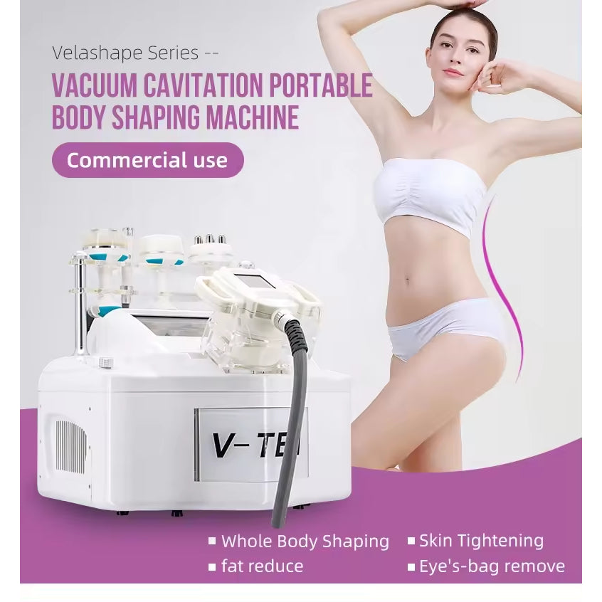 Slimming Vacuum Roller Infrared Massage Rf Cavitation Reduce Cellulite Sculpt Body Machine