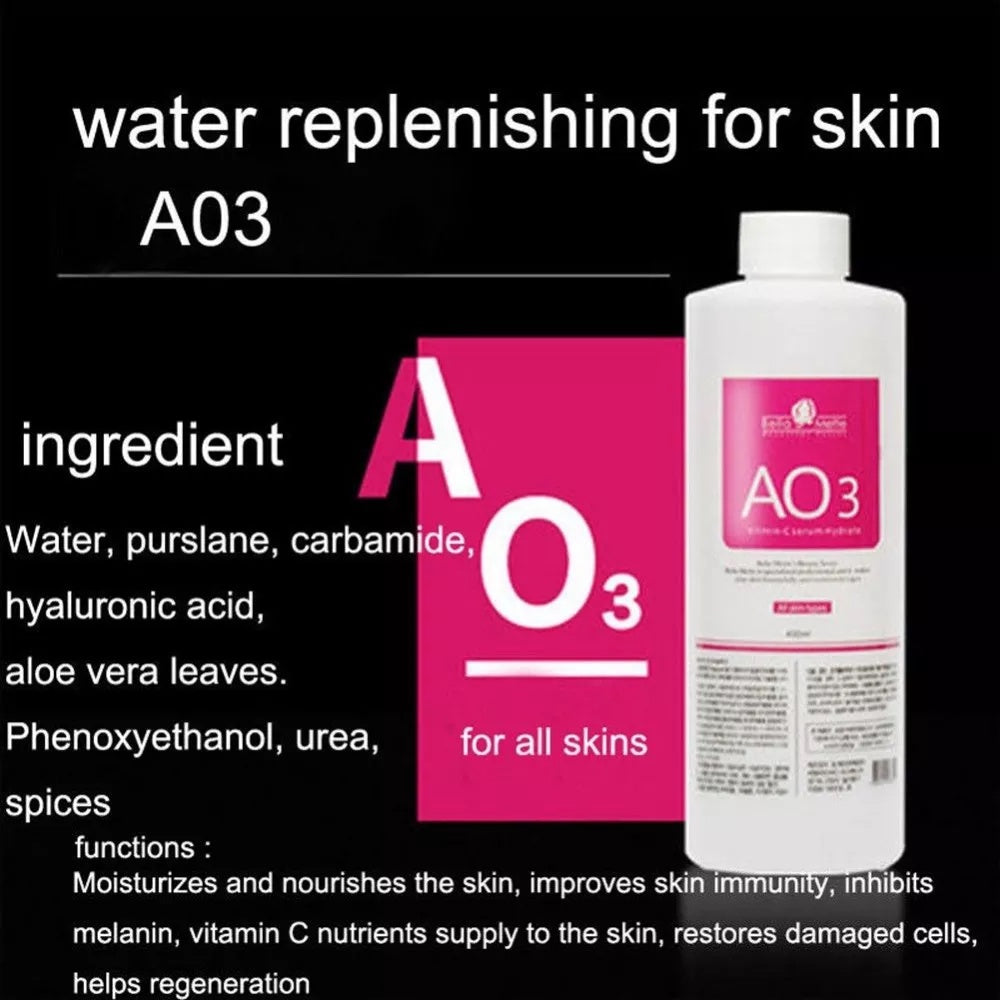 400ML Concentrated Aqua Peeling Solution AS1 SA2 AO3 Diluting For Hydra Dermabrasion Beauty Machine Facial Skin Care Serum