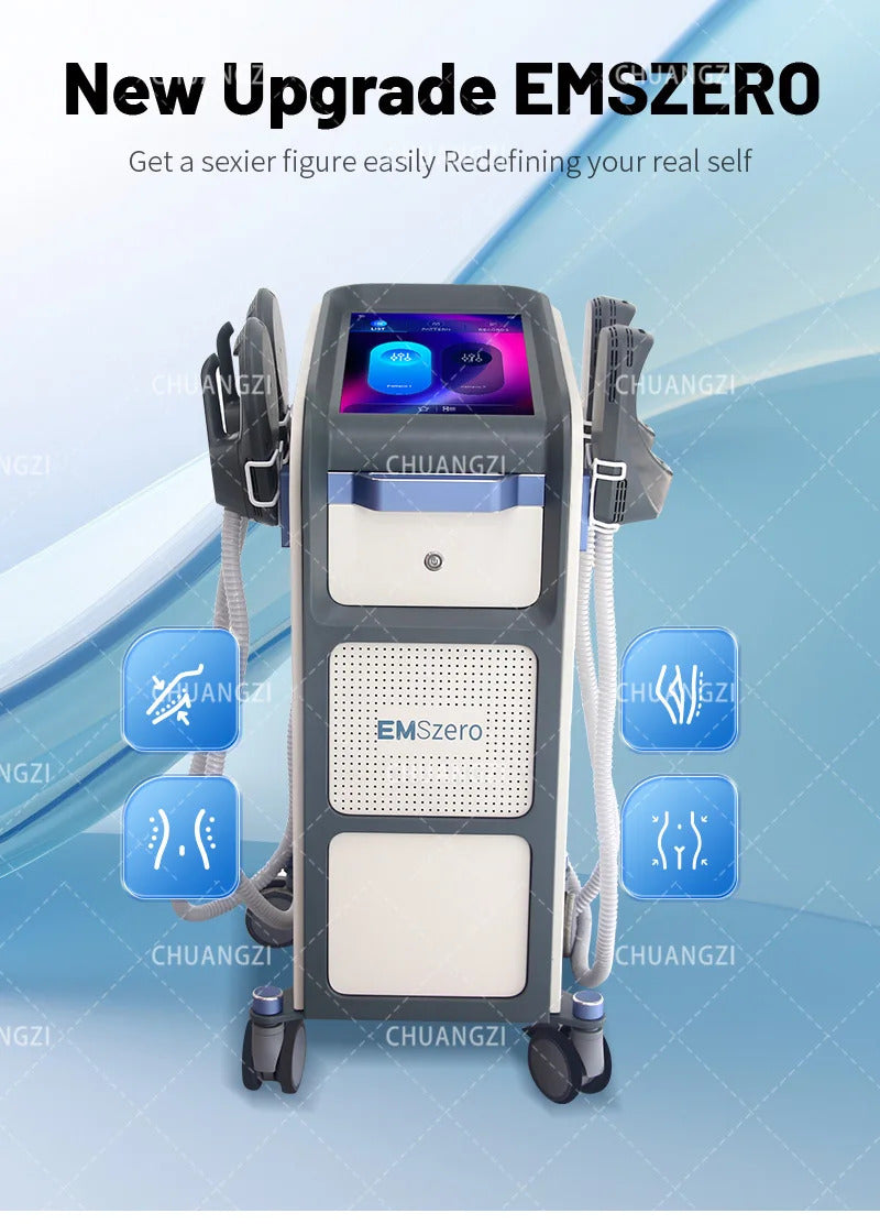 new EMS 15 Tesla electromagnetic stimulation body shaping Emszero RF body shaping and fat reducing body shaping machine