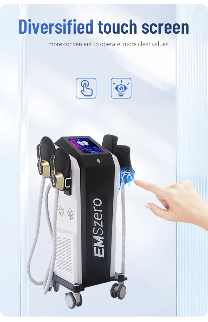 EMSZERO Machine NEO RF EMS Electromagnetic Muscle Stimulator PRO Ultra 2025 Professional Sculp 6500w 5 Handle Pelvic Girdle