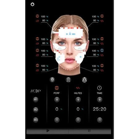 New Non-invasive Mffface Pe Face Lifting Machine Ems Facial Muscle Stimulation Rf Face Anti Wrinkle Machine