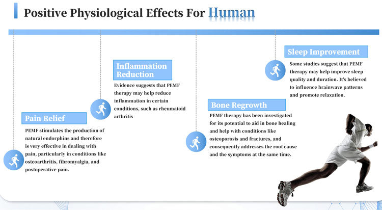 PEMF Rehabilitation and Recovery Joint Treatment Inflammation Relaxes PMST LOOP