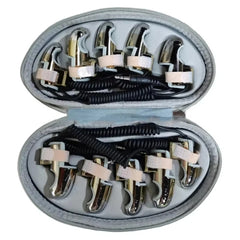Golden finger body massager for facial stretching, RF EMS micro-current therapy, meridian dredging, new di. 2025  xin