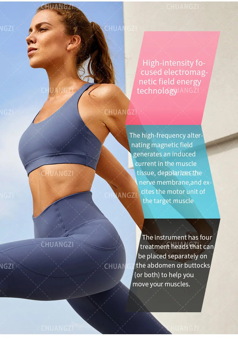 DLS-EMS Pro Muscle Stimulator EMSzero Body Slimming Machine for Fat Removal Hip Shaping Weight Loss Training