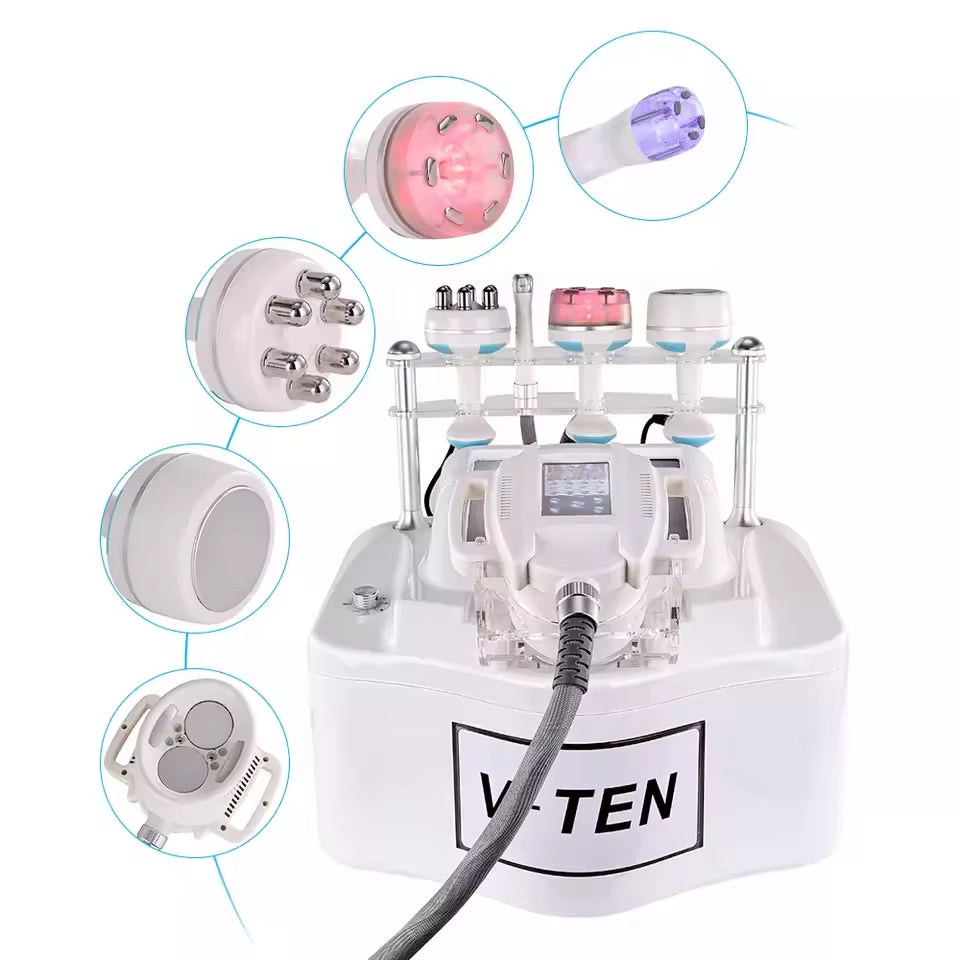Slimming Vacuum Roller Infrared Massage Rf Cavitation Reduce Cellulite Sculpt Body Machine