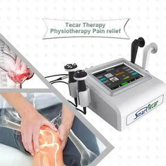 Smart Tecar plus 448 KHZ Portable RF Physiotherapy Machine - Tecar Therapy Hyperthermia for Body Care - Newest Model