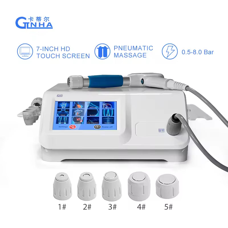 Hot sales ED Device 8 Bar Cellulite therapy erectile dysfunction shock wave Massage Radial Shock wave Ultrasound machine