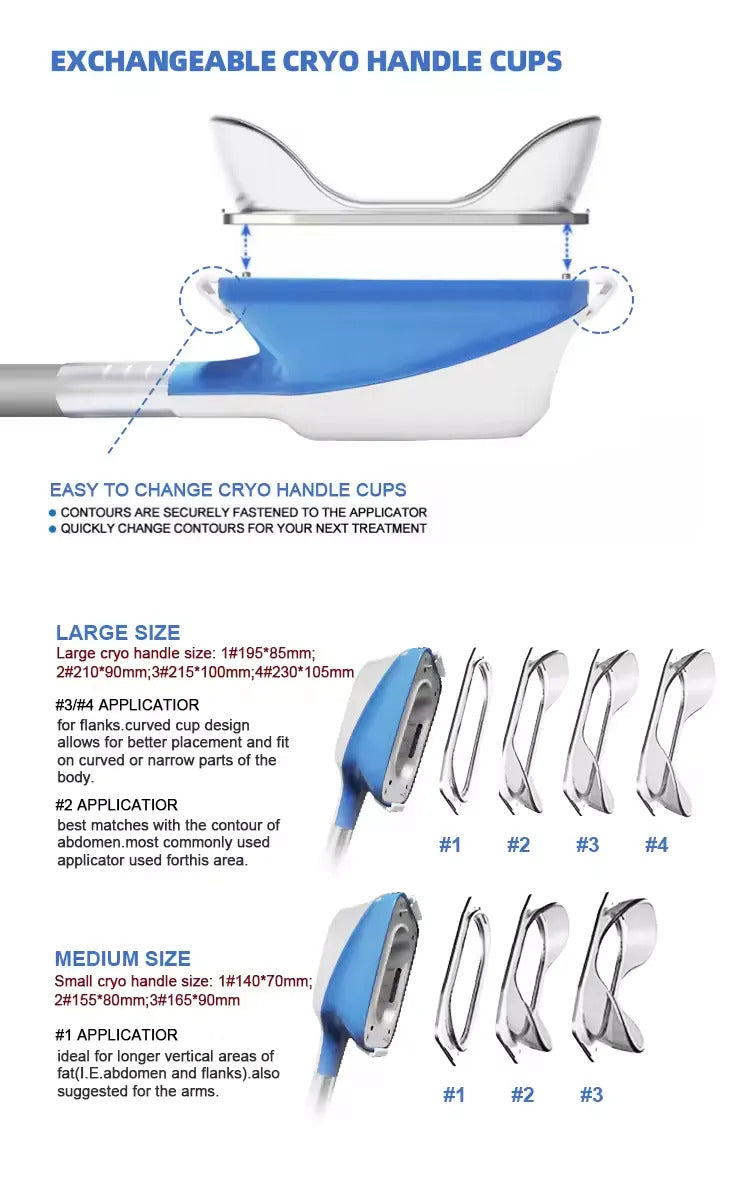 Cryo Therapy Criolipolysis Fat Freezing Cryolipolysis 360 Degree Cryolipolysis Body Slimming Machine