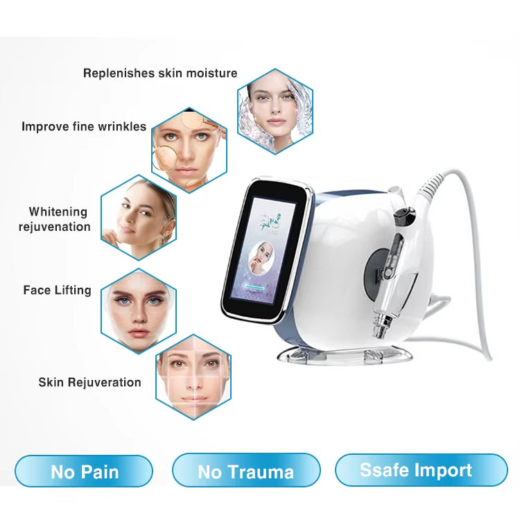 Professional Mesotherapy Mesotherapy G un Skin Firming Skin Moisturizer Lift-Plainless Needle Free Injector Gun+EMS Nano Mesogun+Nano Mesotherapy Machine