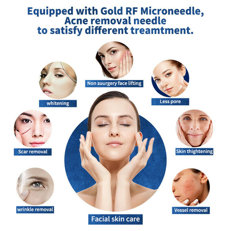 7D High Intensity Focused SMAS Lifting Machine With Microneedle RF Fractional Wrinkle Removal Skin Tighten Acne Treatment Machine