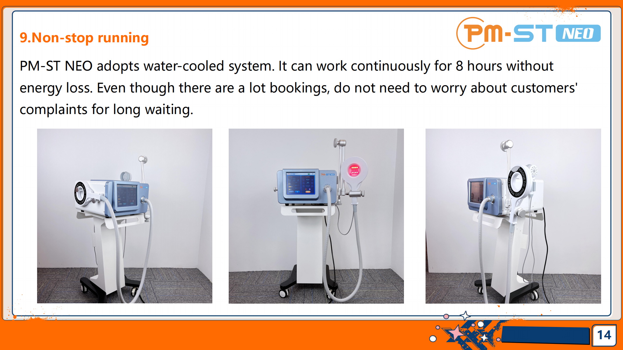 EMTT Physio Magneto Magnetic Therapy Machine for Joint Bones Pain Relief Massage