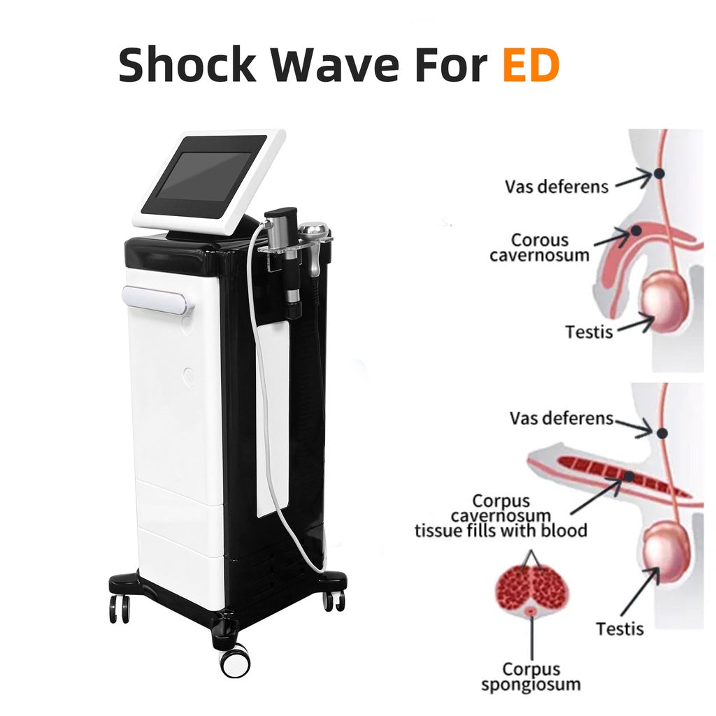 Best Shockwave Device For Tissue Repair Growth For Pain Relief 2 Handles Multi Therapy Physiotherapy And Pain Relief Machines