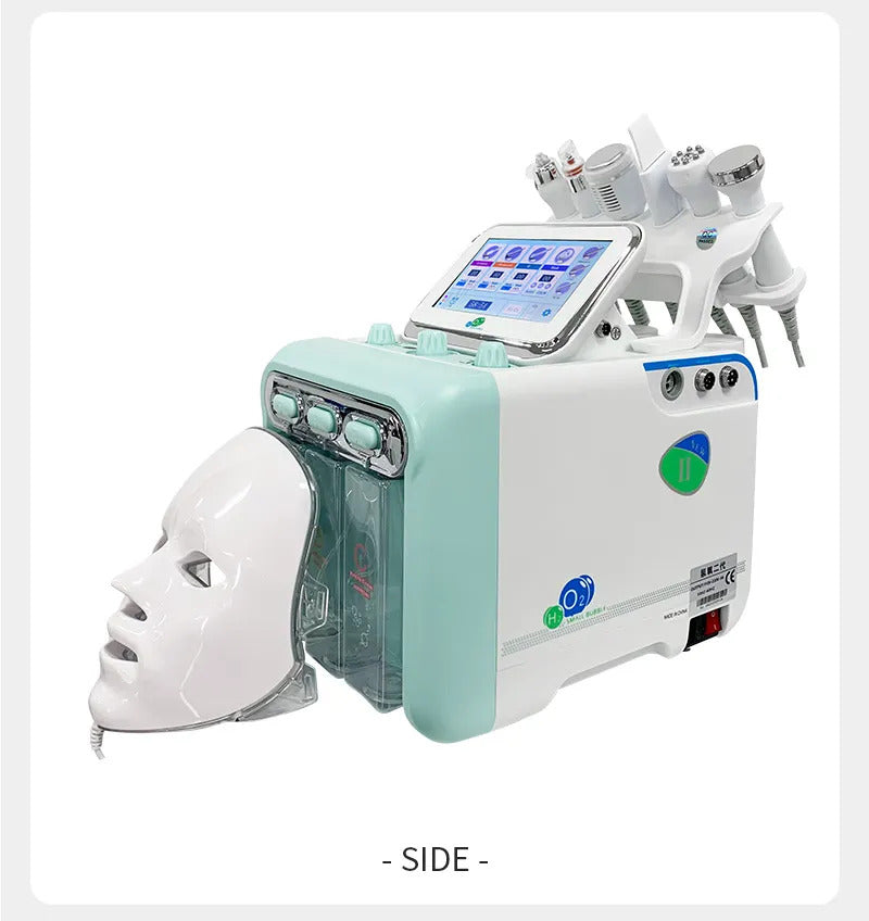 Updated 6 in 1 Portable Hydro Dermabrasion Skin Care Beauty Machine Water Oxygen Jet Hydro Diamond Peeling Microdermabrasion HOT