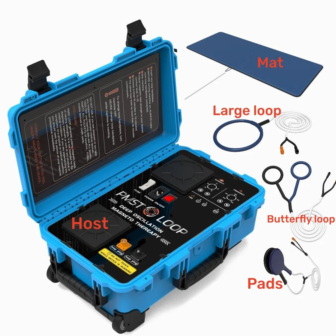 Clinic 6000Gauss PEMF Devices PMST Loop Magnetic Therapy for Humans Pain Relief