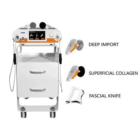 New 448K TECAR Physical Therapy Indiba RET CET RF Machine for Weight Loss